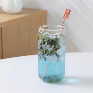 카페 디자인 유리컵 아이스 커피잔 캔글라스 L (540ml)