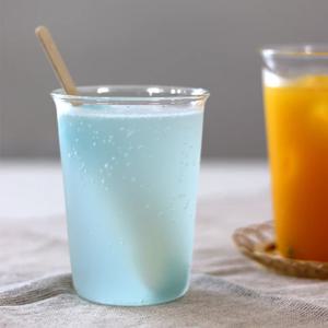 캐스트 내열 유리컵 / 물컵 아이스티 글라스 (350ml)