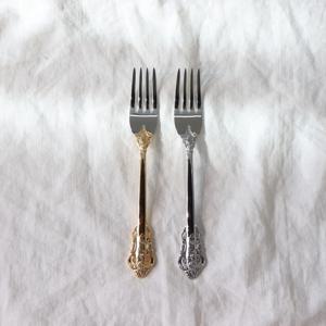 빈티지 엔틱 커트러리 양식기세트 디저트포크 18cm