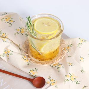 레트로 조각 유리컵 M(300ml)