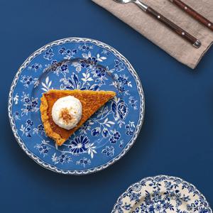 존슨브라더스 클래식 그릇 데본 블루 접시 M (22cm)