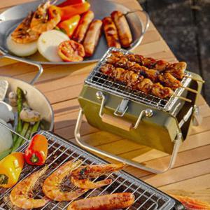 캠핑 화로대 바베큐 미니화로 감성 캠핑용품 S (1~2인용)