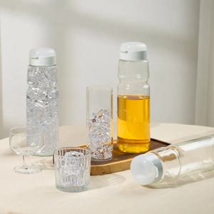 1+1 도요사사키 유리 슬림 물병 1.1L