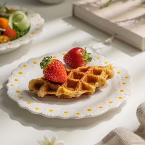 레몬 데이지 접시 플레이트 20cm