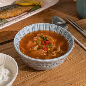 포르투갈 명품그릇 메세라미카 티에라 빈티지 도자기 줄리엣 국대접 14cm