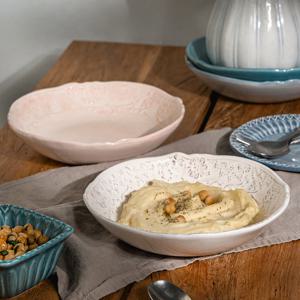 포르투갈 명품그릇 메세라미카 티에라 빈티지 도자기 줄리엣 파스타볼 22cm