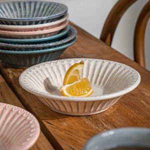 포르투갈 명품그릇 메세라미카 티에라 빈티지 도자기 줄리엣 찬기(대) 18.5cm