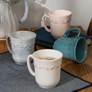 포르투갈 명품그릇 메세라미카 티에라 빈티지 도자기 줄리엣 머그 320ml