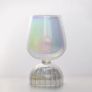 미스틱 오로라 홀로그램  벨 글램 와인 글라스(590ml)