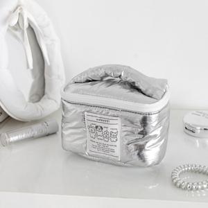 모모씨 마시멜로 데일리 메이크업 파우치 silver