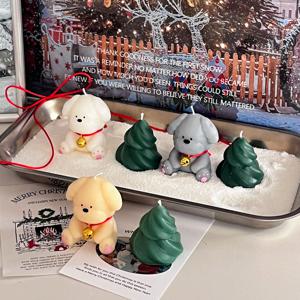 무료포장 강아지+트리 2p 세트 연말 답례품 크리스마스 선물