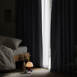 [리퍼](1+1) 100% 리얼다크 양면동일 완벽 암막커튼 4size 3colors