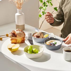 [리퍼] 이지앤프리 팬쿠프 손잡이 앞접시 5P + 돔뚜껑 2p