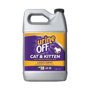 친환경 효소 고양이 소변 자국 냄새 얼룩 제거제 유린오프 캣  3.8L