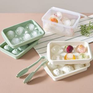 [리퍼] 오브제 크리스탈 아이스볼 얼음트레이 6구 3종 4P 세트 그린