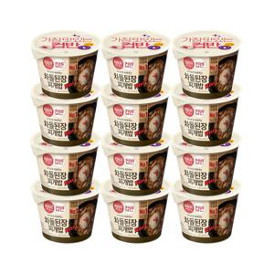 햇반 컵반 컵밥 차돌된장찌개밥 270g x12개