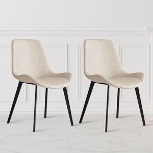 식탁의자 디자인체어 가죽 카페 인테리어 북유럽체어 1+1