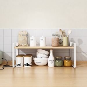 미니선반 수납 모듈 철제 조립 나무 다용도 선반