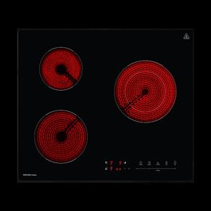 3구 하이라이트 라디언트 열판 가열 쿡탑 전기 레인지