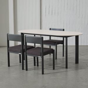 [사전예약] 페이브 타원형 세라믹 식탁 테이블 2sizes