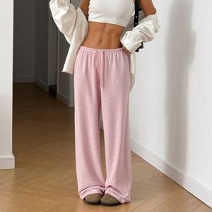 얇은레그와이드츄리닝팬츠 트레이닝바지 와이드 여자