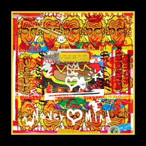 네버 마인드, 폴리진 일러스트 포스터 팝아트