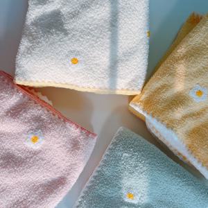 포그니 플라워 자수 겨울 블랭킷 낮잠이불 무릎담요