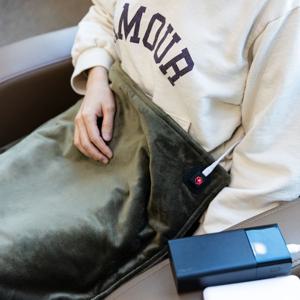 1+1 그래핀 탄소 매트 여행 휴대용 USB 전기장판 캠핑 차박 온열 담요 Gee6