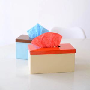 컬러드랍 티슈캔L