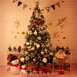 크리스마스 트리 골드봉코코 1.8M 솔잎트리 풀세트 고급 홈파티 대형