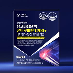 뮤코다당단백 콘드로이친 1200+비타민D+망간 트리플액션*60정