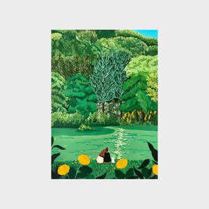 A3 포스터 Let it flow / 프레리