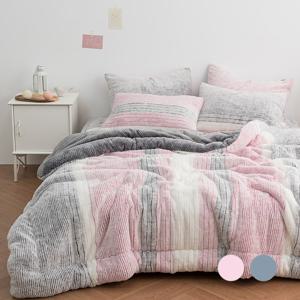 프리미엄 10mm 극세사 도톰한 겨울이불 따뜻하고 포근한 차렵이불 S/Q