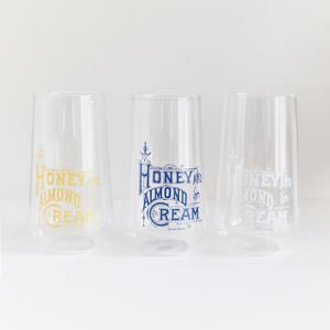 하이볼 글래스 허니아몬드크림 하이볼잔 유리컵 칵테일잔 맥주컵