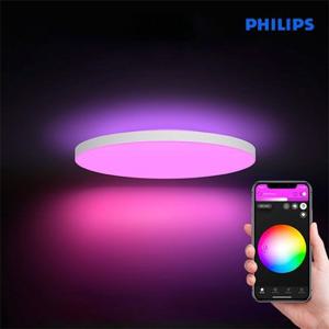 필립스 휴 블루투스 화이트 앤 컬러 다츄라 라운드 LED 69W 원형 슬림 방등