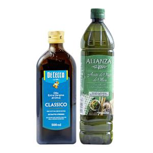 엑스트라버진 올리브오일 500ml + 포머스 올리브오일 1L
