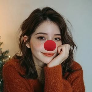 크리스마스 루돌프 코 산타 소품 성탄절 악세서리