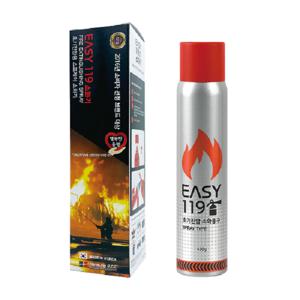 캠핑 차량용 소화기 가정용 스프레이 휴대용 미니  이지119 실버