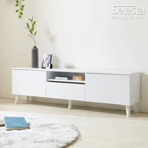 셀레스타 포커스5 1500 2도어 서랍 선반 TV거실장 AV수납 후면전선홀