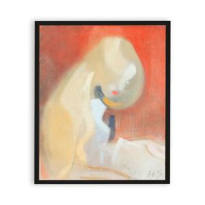 헬레네 세르프백 명작 금발소녀 포스터 액자 인테리어