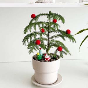 미니트리 크리스마스화분 피규어 패키지