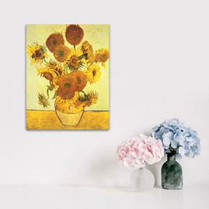 26W빈센트 반 고흐-해바 라기-인상주의/가벼운 캔버스천 우드보드액자 집들이생일선물
