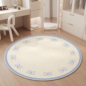 [해외] 감성 모던 리본 원형 러그 인테리어 거실 러그 카페트 4colors 5size