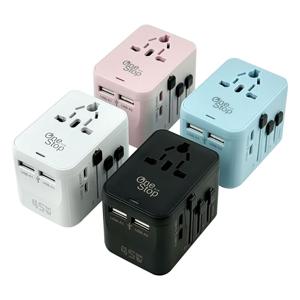 해외 여행용 멀티플러그 고속충전 PD45w 어댑터 돼지코 멀티탭 C타입 플러그