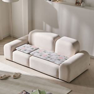 사무실 가정용 항균 전기방석 1인용 2인용 포레스트핑크