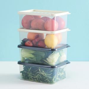 [리퍼]이지앤프리 다용도 냉동실 냉장고정리용기 1.9L 4P 세트