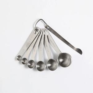 스텐 계량스푼 눈금자 7P세트 베이킹 이유식 계량 수저