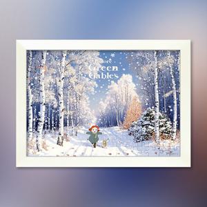 빨강머리 앤 눈구름 내리는 아침 직소 퍼즐+액자 세트 500피스