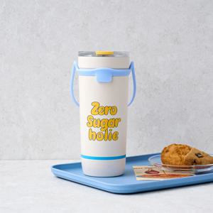 TOGO 제로슈가 스트랩 텀블러 텀블러 700ml 블루