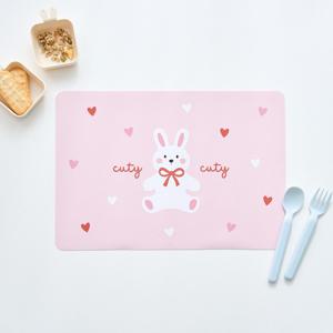 리본래빗 실리콘매트